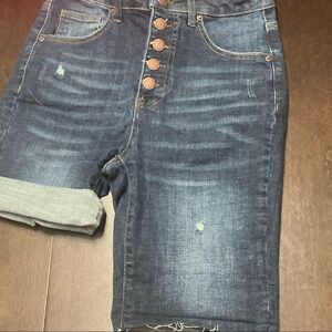 Women's Blue Jean Shorts